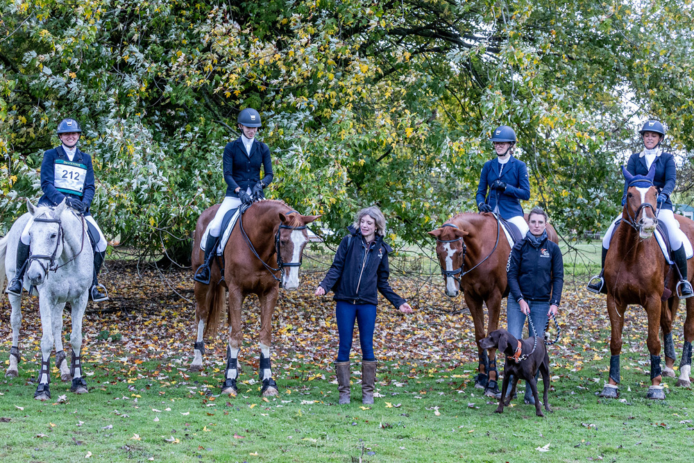 Quatre cavalières, deux podiums !