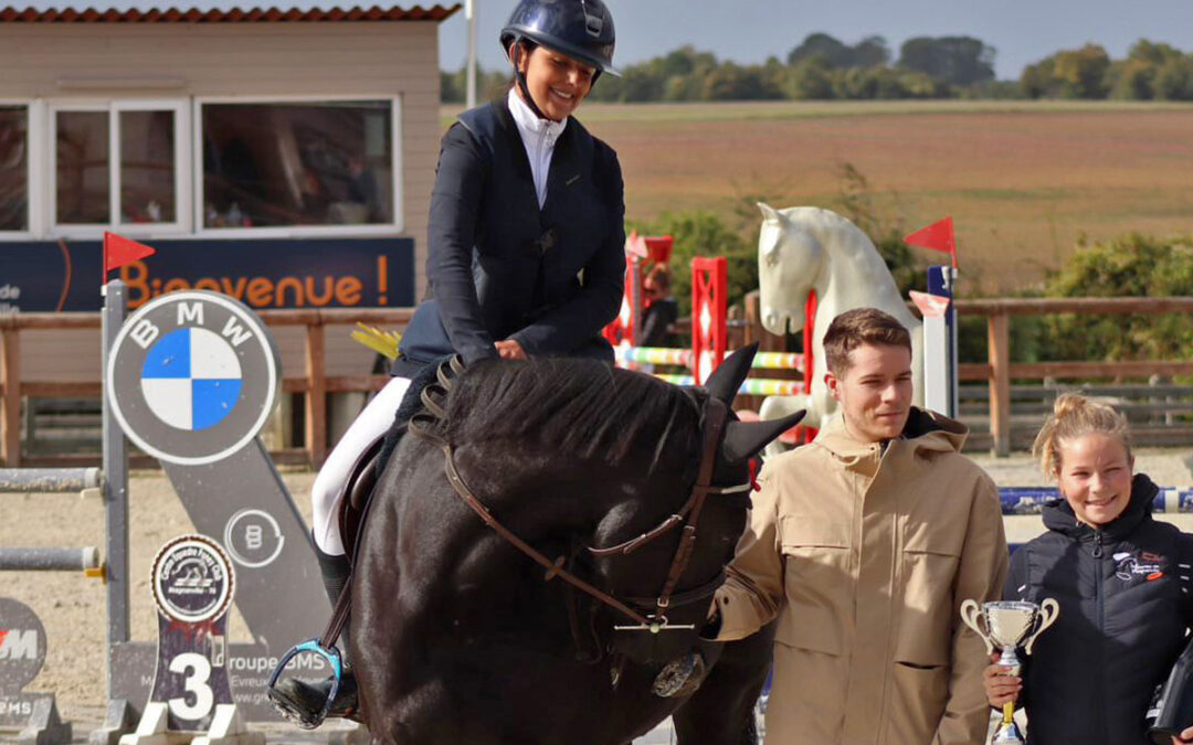 L&rsquo;ACBB équitation brille à Magnanville