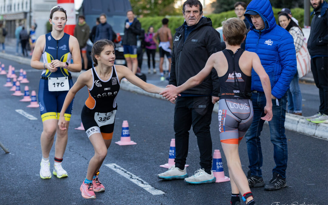 Duathlon en relais mixte