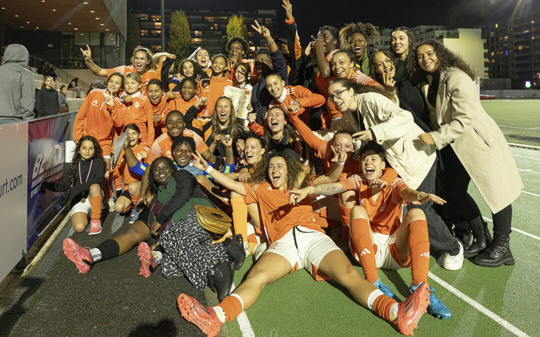 Les footballeuses de l&rsquo;ACBB aiment la Coupe