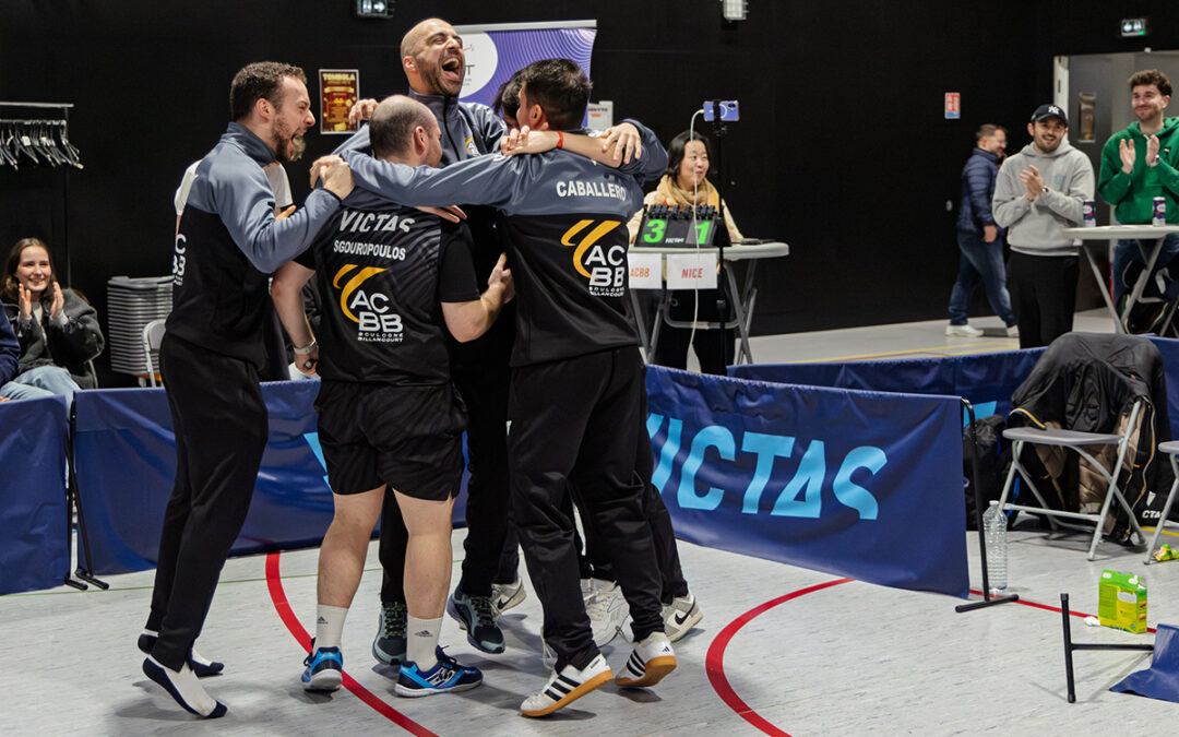 Maintien en Pro B pour l&rsquo;ACBB tennis de table