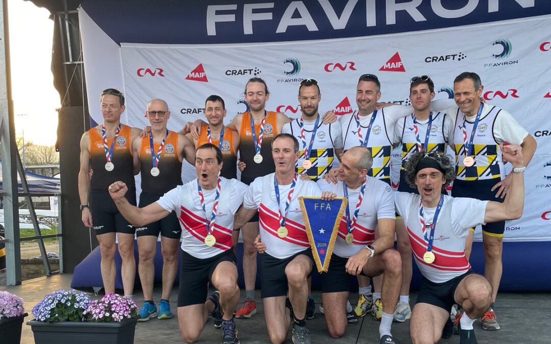 Une première pour les rameurs masters