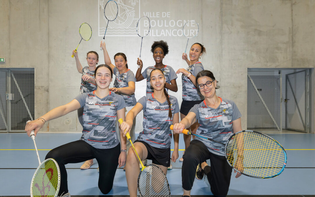 L&rsquo;ACBB badminton : 100% femmes