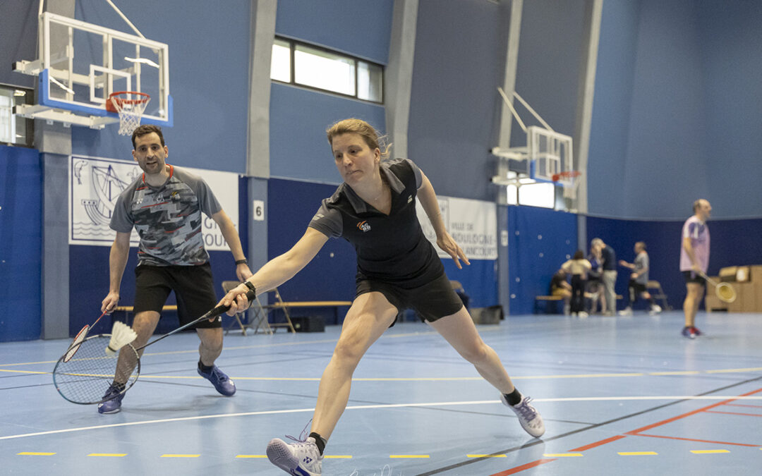 L&rsquo;ACBB badminton voit double