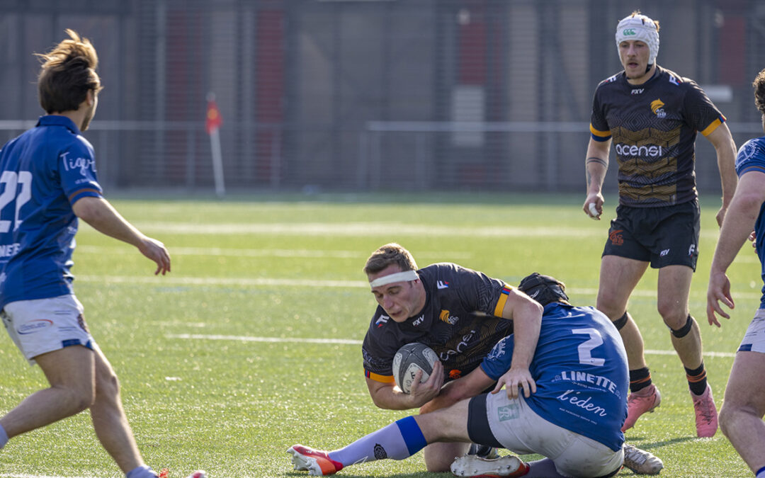 L&rsquo;ACBB rugby stoppé à Paris