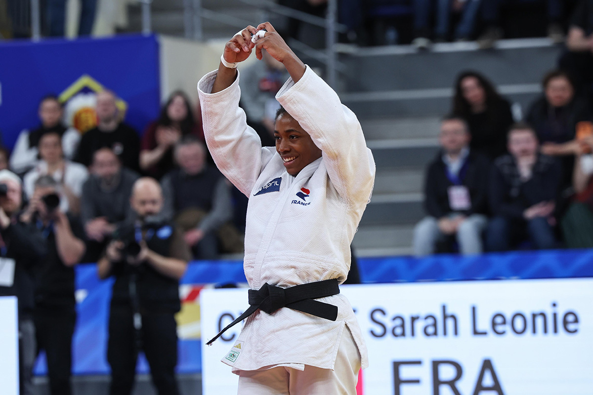 Cinquième médaille européenne pour Sarah-Léonie Cysique - ©Emanuele-Di-Feliciantonio / EJU.jpg