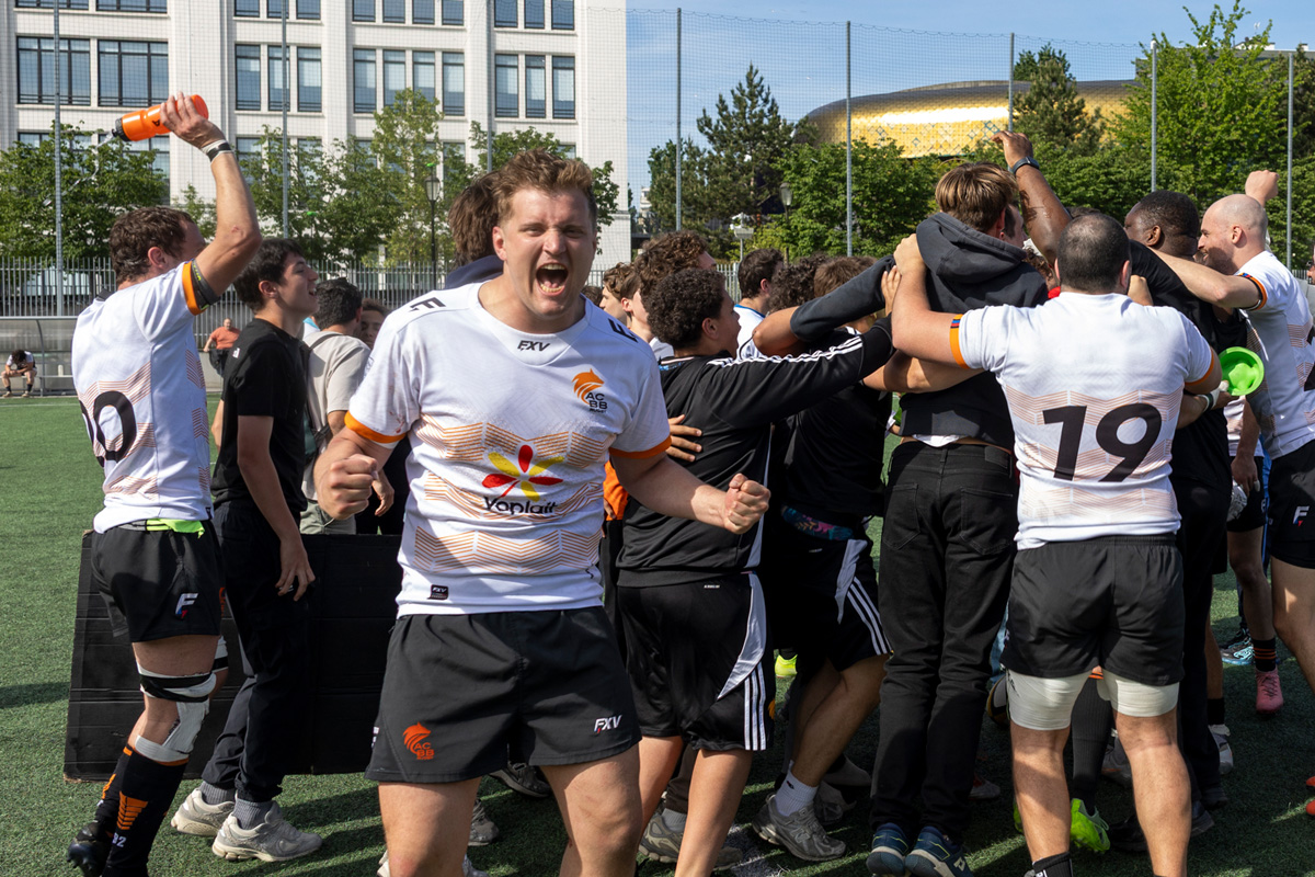 Victoire de l'ACBB rugby face au SCO Rugby Angers en 32e de finales aller de Fédérale 3.