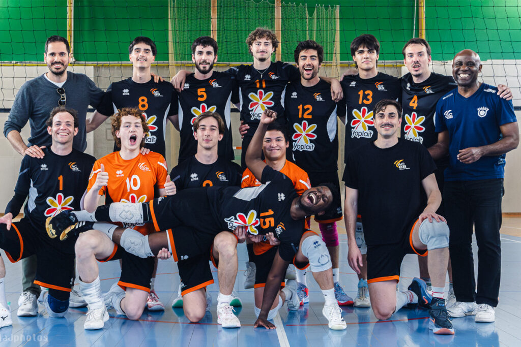 L'ACBB volley, 2e de la saison régulière en N3.