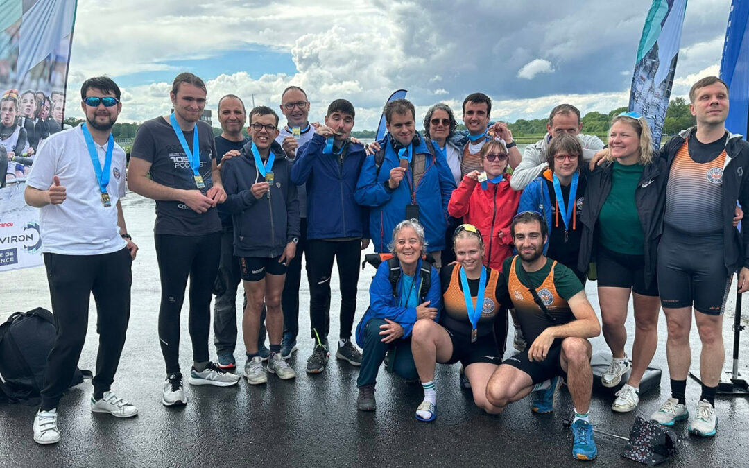 L&rsquo;ACBB brille lors de la Para-Rowing Regatta