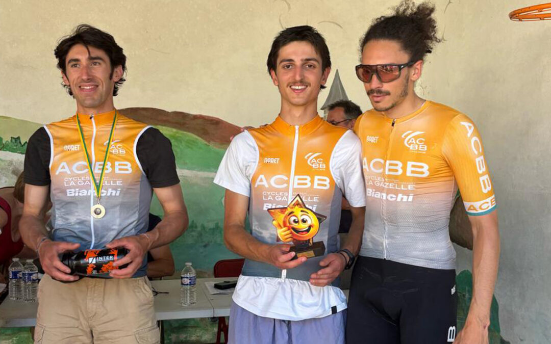 L&rsquo;ACBB cyclisme collectionne les bouquets