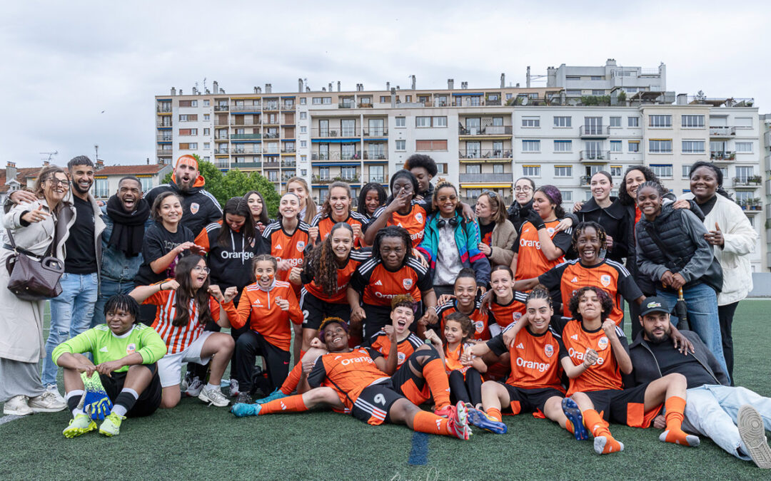 Les footballeuses, championnes !
