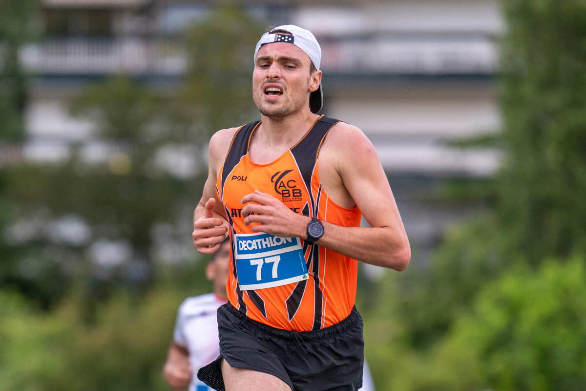 Victoire pour Thomas Fasquel sur le 5000m. (©Thierry Parenti / ACBB O)